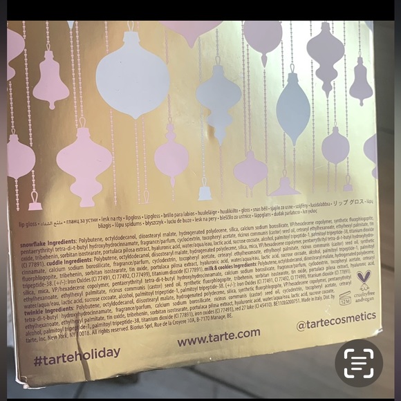 New Lip Gloss Ornaments By Tarte - Picture 2 of 2